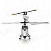 Rechargeable 2.5-CH IR Remote Controlled R/C Helicopter - Black + Silver + White Rechargeable 2.5-CH IR Remote Controlled R/C Helicopter - Black + Silver + White