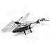 Rechargeable 2.5-CH IR Remote Controlled R/C Helicopter - Black + Silver + White Rechargeable 2.5-CH IR Remote Controlled R/C Helicopter - Black + Silver + White