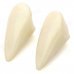 6341 Adult Scary Full Classic Vampire Corpse Dentures Fangs 2-Teeth for Halloween - White