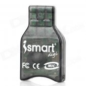 Ismartdigi ISC-BR012 USB 2.0 Micro SD / Mini SD / M2 Card Reader - Black