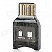 Ismartdigi ISC-BR012 USB 2.0 Micro SD / Mini SD / M2 Card Reader - Black