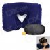 3-in-1 Air Inflatable Cushion + Eye-shade + Anti-Noise Earplug Set 3-in-1 Air Inflatable Cushion + Eye-shade + Anti-Noise Earplug Set