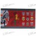Chinese Masks Series Match Sticks (10-Box Pack)