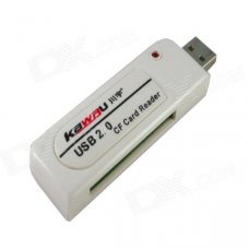 Kawau C201 High Speed USB 2.0 CF Card Reader - White Kawau C201 High Speed USB 2.0 CF Card Reader - White