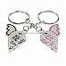 Couples Magically Joined Love Keychain (2-Piece Set)