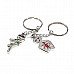 Couples Magically Joined Love Keychain (2-Piece Set)