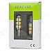 SENCART T10 2.6W 3500K 182lm 13-SMD 5050 LED Warm White Light Decoration Lamps (DC 12V / 2 PCS) SENCART T10 2.6W 3500K 182lm 13-SMD 5050 LED Warm White Light Decoration Lamps (DC 12V / 2 PCS)
