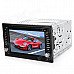 DT-6206 6.2" Touch Screen Car DVD Media Player w/ TV / Bluetooth / FM / Ipod Port - Grey + Black DT-6206 6.2" Touch Screen Car DVD Media Player w/ TV / Bluetooth / FM / Ipod Port - Grey + Black