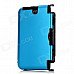 Protective Aluminum Flip Open Case for Nintendo 3DSLL / 3DSXL - Light Blue Protective Aluminum Flip Open Case for Nintendo 3DSLL / 3DSXL - Light Blue