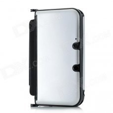 Protective Aluminum Flip Open Case for Nintendo 3DSLL / 3DSXL - Silver Protective Aluminum Flip Open Case for Nintendo 3DSLL / 3DSXL - Silver