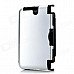 Protective Aluminum Flip Open Case for Nintendo 3DSLL / 3DSXL - Silver Protective Aluminum Flip Open Case for Nintendo 3DSLL / 3DSXL - Silver