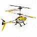 Rechargeable 3.5-CH IR Remote Controlled R/C Helicopter with Gyro - Yellow + Black + Silver Rechargeable 3.5-CH IR Remote Controlled R/C Helicopter with Gyro - Yellow + Black + Silver