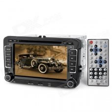 7.0" Touch Screen Car DVD Media Player w/ GPS / TV / Bluetooth / FM / Canbus / Ipod for Volkswagen 7.0" Touch Screen Car DVD Media Player w/ GPS / TV / Bluetooth / FM / Canbus / Ipod for Volkswagen