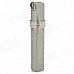 ZB-633 Stylish Windproof Butane Jet Lighter - Silver