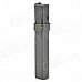 JOBON ZB-633 Fashion Windproof Stainless Steel Butane Jet Light - Deep Grey