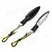 Waterproof 1.2W 100lm 30-LED Yellow Light Motorcycle Steering Signal Lamp (2 PCS / 12V) Waterproof 1.2W 100lm 30-LED Yellow Light Motorcycle Steering Signal Lamp (2 PCS / 12V)