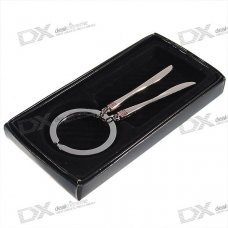 Stainless Steel Mini Table Knives Keychain