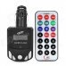 1.1" LCD Car MP3 Player FM Transmitter with Remote Controller - Black (12~24V) 1.1" LCD Car MP3 Player FM Transmitter with Remote Controller - Black (12~24V)