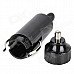 DC 12V Car Cigarette Lighter Plug Adapter - Black (2 PCS) DC 12V Car Cigarette Lighter Plug Adapter - Black (2 PCS)