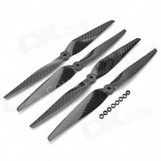 1150 11 x 5 Carbon Fiber Propellers for Multi-axis Aircraft - Black (2 Pair) 1150 11 x 5 Carbon Fiber Propellers for Multi-axis Aircraft - Black (2 Pair)