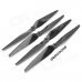 1150 11 x 5 Carbon Fiber Propellers for Multi-axis Aircraft - Black (2 Pair) 1150 11 x 5 Carbon Fiber Propellers for Multi-axis Aircraft - Black (2 Pair)