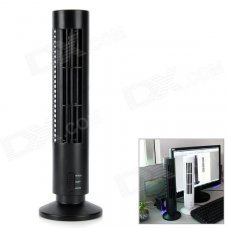 Stylish Slim Vertical USB Power Cooling Fan 2-Mode - Black Stylish Slim Vertical USB Power Cooling Fan 2-Mode - Black