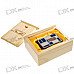 Trendy Oil Lighter with Protective Wooden Case