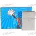 Glossy Oil Lighter with Protective Steel Case