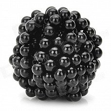 5mm Neodymium Magnet Sphere DIY Puzzle Set - Black (216 PCS)