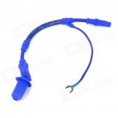 LiShuang Motorcycle Refitting Right Angle Ignition Wire - Blue