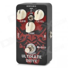 JOYO JF-02 Guitar Effects Pedal Ultimate Drive - Red + Black (1 x 6F22/9V) JOYO JF-02 Guitar Effects Pedal Ultimate Drive - Red + Black (1 x 6F22/9V)