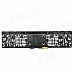 CAM-120 European Car License Wired Rearview Camera w/ 4-LED Night Vision - Black