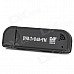 RTL2832U + R820T Mini DVB-T + DAB+ + FM USB Digital TV Dongle - Black