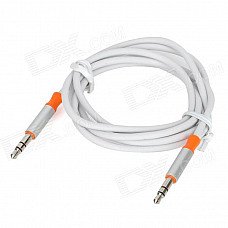 PowerSync 35-ERMM19 3.5mm Male to Male Audio Transmission Cable - White (100cm) PowerSync 35-ERMM19 3.5mm Male to Male Audio Transmission Cable - White (100cm)