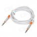PowerSync 35-ERMM19 3.5mm Male to Male Audio Transmission Cable - White (100cm) PowerSync 35-ERMM19 3.5mm Male to Male Audio Transmission Cable - White (100cm)