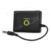 WOOWI BTTC005 Bluetooth V2.1+EDR Audio Transmitter Dongle - Black (3.5mm plug)