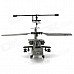Udi U803 Rechargeable 3.5-CH IR Remote Controlled R/C Helicopter with Gyro - Army Green Udi U803 Rechargeable 3.5-CH IR Remote Controlled R/C Helicopter with Gyro - Army Green