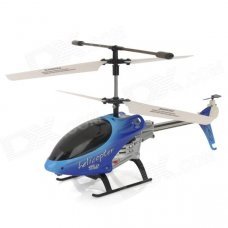 Udi U2 Rechargeable 3.5-CH 27.145MHz Radio Control R/C Helicopter with Gyro - Blue + Black + White Udi U2 Rechargeable 3.5-CH 27.145MHz Radio Control R/C Helicopter with Gyro - Blue + Black + White