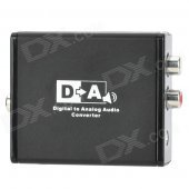 LKV3088 Digital to Analog Audio Converter - Black