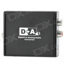 LKV3088 Digital to Analog Audio Converter - Black LKV3088 Digital to Analog Audio Converter - Black