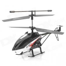 Udi U13 Rechargeable 3.5-CH 2.4GHz Radio Control R/C Helicopter with Gyro - Black + White Udi U13 Rechargeable 3.5-CH 2.4GHz Radio Control R/C Helicopter with Gyro - Black + White