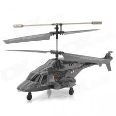 Udi U810 Rechargeable 3.5-CH IR Remote Controlled Projectile R/C Helicopter with Gyro - Silver Grey Udi U810 Rechargeable 3.5-CH IR Remote Controlled Projectile R/C Helicopter with Gyro - Silver Grey