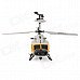 Udi U5 Rechargeable 3.5-CH 27.145MHz Radio Control R/C Helicopter with Gyro - Yellow + White + Black Udi U5 Rechargeable 3.5-CH 27.145MHz Radio Control R/C Helicopter with Gyro - Yellow + White + Black