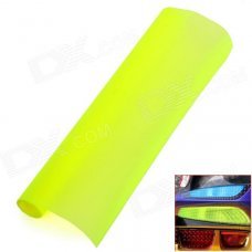 DM002 DIY Frosted Flash -point Car Headlamp Light Sticker - Fluorescence Yellow (1 x 100cm) DM002 DIY Frosted Flash -point Car Headlamp Light Sticker - Fluorescence Yellow (1 x 100cm)