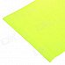 DM002 DIY Frosted Flash -point Car Headlamp Light Sticker - Fluorescence Yellow (1 x 100cm) DM002 DIY Frosted Flash -point Car Headlamp Light Sticker - Fluorescence Yellow (1 x 100cm)