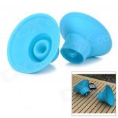 80dB Mini Analog Amplifier Speaker for Ipod - Blue (10cm Diameter)