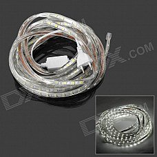 72W 4000lm 7000K 300-SMD 5050 LED White Light Strip - Transparent (220V / EU Plug / 500cm) 72W 4000lm 7000K 300-SMD 5050 LED White Light Strip - Transparent (220V / EU Plug / 500cm)