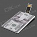 100 US Dollar Style USB Flash Drive - White + Grey (8GB) 100 US Dollar Style USB Flash Drive - White + Grey (8GB)