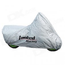 TANKED Motorcycle All-Weather Cover - Silver (Size L) TANKED Motorcycle All-Weather Cover - Silver (Size L)