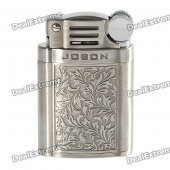 Jobon Trendy Oil Lighter with Flints and Protective Hard Case